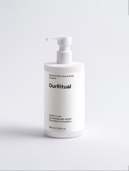 Sensitive Skin Face & Body Cleanser 560g