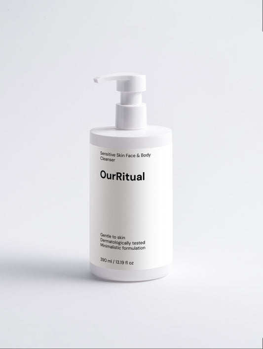Sensitive Skin Face & Body Cleanser 560g
