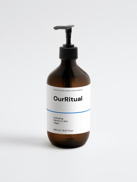 Hand & Body Wash, Ginger & Smoky Cardamom