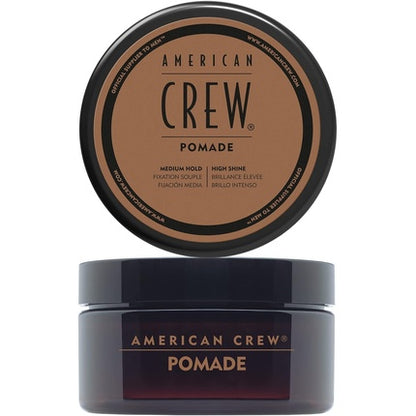 American Crew Pomade with Medium Hold and High Shine 85g