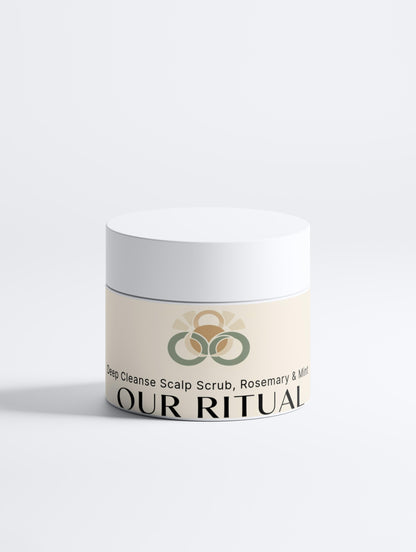 Deep Cleanse Scalp Scrub, Rosemary & Mint 170ml