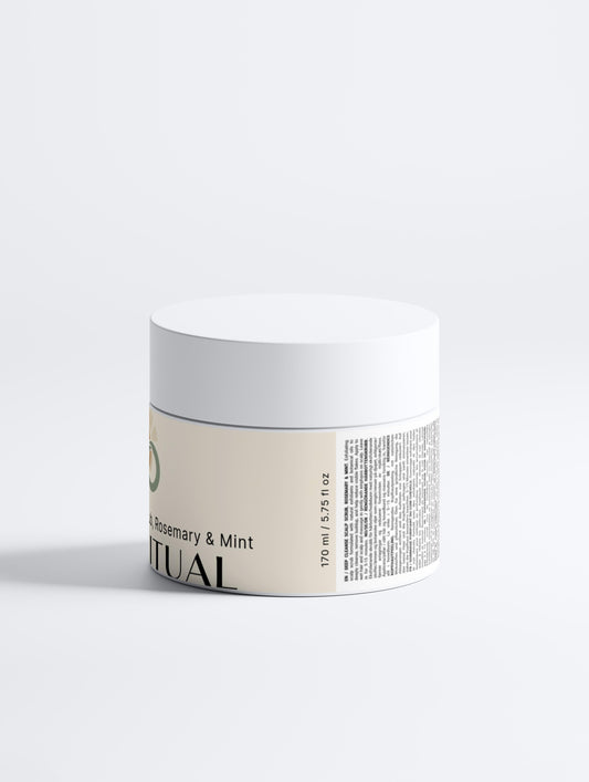 Deep Cleanse Scalp Scrub, Rosemary & Mint 170ml